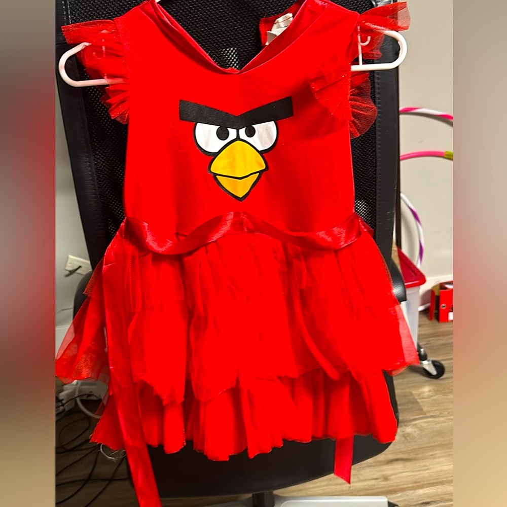 Angry birds Halloween dress - Girls age 4-6yrs